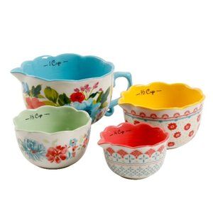 Pioneer Woman Breezy Blossom Measuring Bowl Set